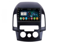 Sistem navigatie cu Android Hyundai i30 2006-2011 ecran mare 9inch clima manuala