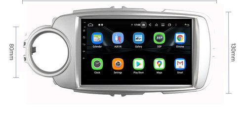Sistem navigatie cu android pentru Toyota Yaris 2012-2018 tip CarPad de 9inch