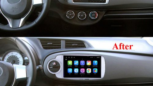 Sistem navigatie cu android pentru Toyota Yaris 2012-2018 tip CarPad de 9inch