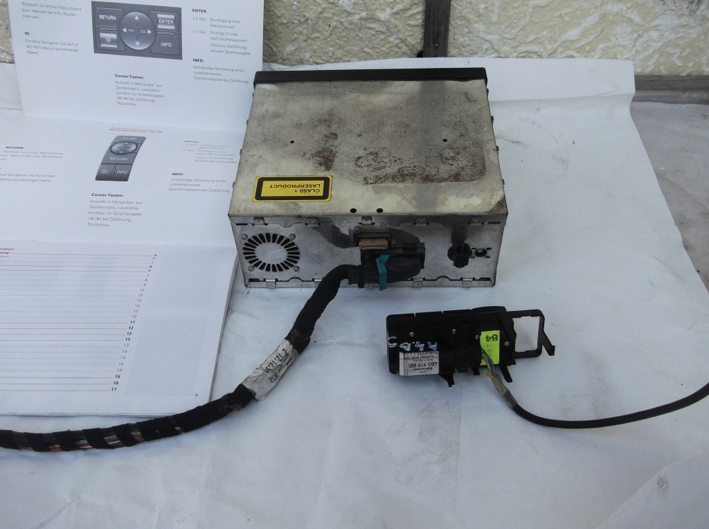 Sistem navigatie original audi a4 b5 cod