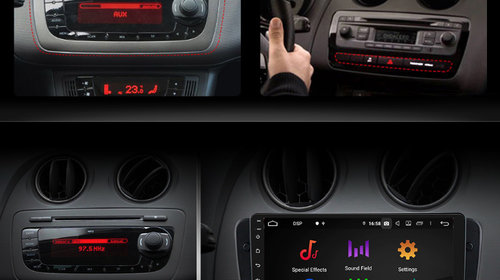 Sistem navigatie Seat Ibiza 2009-2013 cu Android