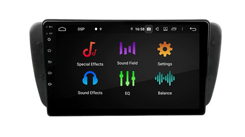 Sistem navigatie Seat Ibiza 2009-2013 cu Android