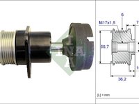 Sistem roata libera, generator (535015710 INA) FORD