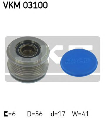 Sistem roata libera generator AUDI A4 (8E2, B6) - Cod intern: W20036565 - LIVRARE DIN STOC in 24 ore!!!