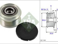 Sistem roata libera generator AUDI A6 (4G2, C7, 4GC) - OEM - INA: 535022210|535 0222 10 - W02402785 - LIVRARE DIN STOC in 24 ore!!!