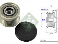 Sistem roata libera generator BMW 1 (E81) - OEM - INA: 535012710|535 0127 10 - W02167162 - LIVRARE DIN STOC in 24 ore!!!