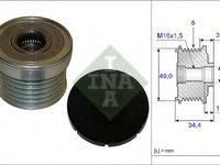 Sistem roata libera, generator BMW 7 (E65, E66, E67) (2001 - 2009) INA 535 0183 10