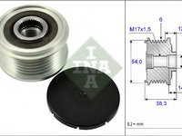 Sistem roata libera, generator CITROËN C4 CACTUS (2014 - 2016) INA 535 0264 10