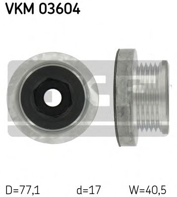 Sistem roata libera, generator DACIA LOGAN (LS) (2004 - 2016) SKF VKM 03604 piesa NOUA
