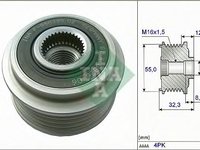 Sistem roata libera, generator - INA 535 0104 10