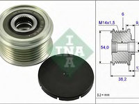 Sistem roata libera, generator JAGUAR XF SPORTBRAKE (CC9) (2012 - 2014) INA 535 0263 10 piesa NOUA