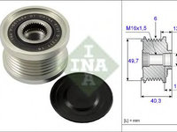 Sistem roata libera, generator NISSAN TIIDA limuzina (SC11X) (2006 - 2016) INA 535 0093 10