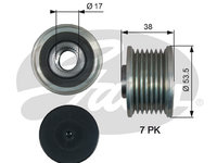 Sistem roata libera, generator (OAP7190 GAT) FIAT,MERCEDES-BENZ,NISSAN,NISSAN (DFAC),OPEL,RENAULT,VAUXHALL