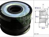 Sistem roata libera generator OPEL SIGNUM - OEM - INA: 535007130|535 0071 30 - W02280645 - LIVRARE DIN STOC in 24 ore!!!