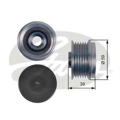 Sistem roata libera, generator OPEL VITA C (F08, F68), VAUXHALL CORSA Mk II (C) (W5L, F08), FIAT DOBLO (119) - GATES OAP7113
