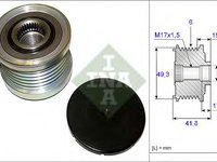 Sistem roata libera generator PEUGEOT 505 (551A) - OEM - INA: 535019310|535 0193 10 - W02110872 - LIVRARE DIN STOC in 24 ore!!!