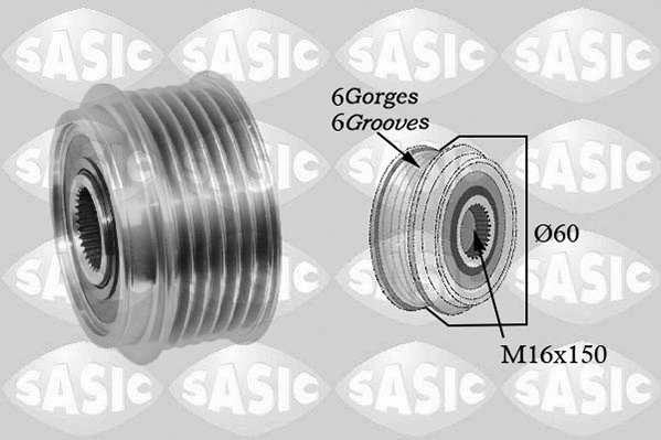 Sistem roata libera, generator SASIC OPE