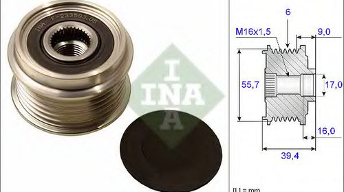 Sistem roata libera, generator SEAT CORDOBA (