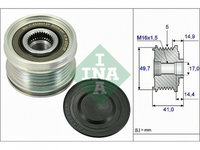 Sistem roata libera, generator Smart FORFOUR (454) 2004-2006 #2 0217049