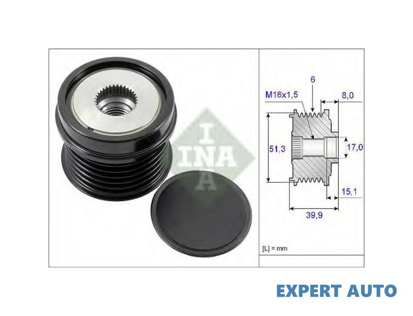Sistem roata libera, generator Volvo S60 II 2010-2