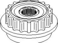 Sistem roata libera, generator VW TOUAREG (7LA, 7L6, 7L7), VW MULTIVAN Mk V (7HM, 7HN, 7HF, 7EF, 7EM, 7EN), VW TRANSPORTER Mk V platou / sasiu (7JD, 7