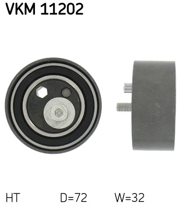 SKF rola intinzator,curea distributie VKM11202 se potriveste la AUDI A6 C4 (4A2) 1995 1996 1997