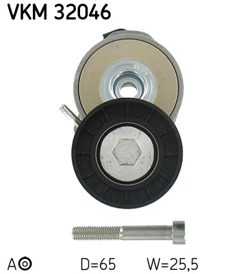 SKF rola intinzator,curea transmisie VKM