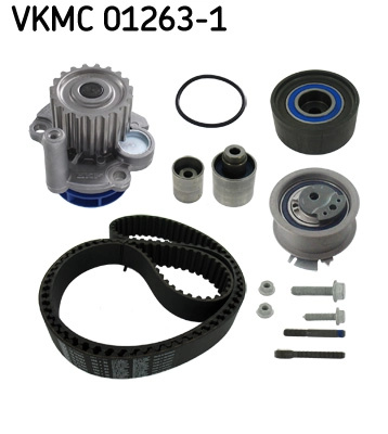 SKF Set pompa apa + curea dintata VKMC01