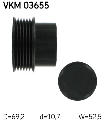 SKF Sistem roata libera, generator VKM03