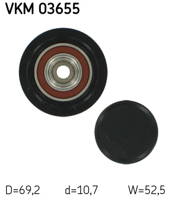 SKF Sistem roata libera, generator VKM03