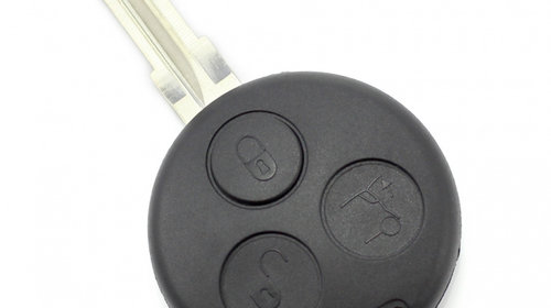 Smart - Carcasa cheie cu 3 butoane CC071 CARG