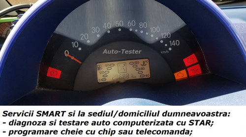 SMART ForTwo ForFour Programare cheie cu tele