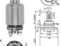 Solenoid, electromotor (940113050252 MAGNETI MARELLI)