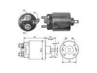 Solenoid, electromotor ERA ZM410