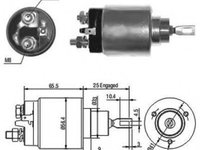 Solenoid, electromotor FIAT FIORINO Combi (225) (2007 - 2016) MEAT & DORIA 46074 piesa NOUA