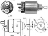 Solenoid, electromotor FORD FOCUS II limuzina (DA_) (2005 - 2020) MEAT & DORIA 46043