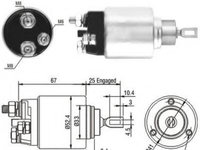 Solenoid, electromotor FORD TRANSIT bus (2006 - 2020) MEAT & DORIA 46151