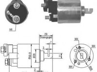 Solenoid, electromotor HONDA CIVIC Mk IV cupe (EJ) (1993 - 1996) MEAT & DORIA 46052