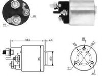 Solenoid, electromotor MERCEDES-BENZ CLK (C209) (2002 - 2009) MEAT & DORIA 46113