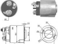 Solenoid, electromotor RENAULT TWINGO I Van (S06_) (1993 - 2016) MEAT & DORIA 46160