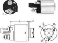 Solenoid, electromotor SKODA FABIA I Limuzina (6Y3) (1999 - 2007) MEAT & DORIA 46105 piesa NOUA