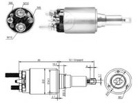 Solenoid electromotor ZM3639 ERA