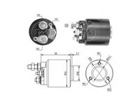 Solenoid electromotor ZM590 ERA pentru Mercedes-benz E-class Opel Kadett Opel Vectra Mercedes-benz S-class Mercedes-benz C-class Opel Corsa Opel Vita Opel Tigra Daewoo Espero Mercedes-benz Sprinter Mercedes-benz Vito Mercedes-benz G-class Mercedes-be