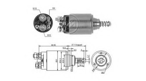 Solenoid electromotor ZM647 ERA