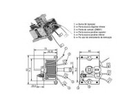 Solenoid electromotor ZM902 ERA pentru Mercedes-benz Ng