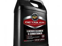 Solutie Curatare &amp; Intretinere Piele Meguiar's Leather Cleaner &amp; Conditioner 3.78L D18001MG