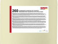 Sonax Lichid De Parbriz Concentrat 1:10 Cu Aromă De Lămâie 60L 260800