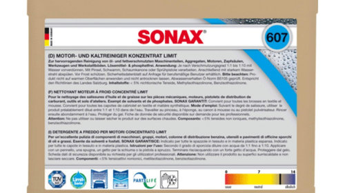 Sonax Solutie Curatat Motor 10L SO607600