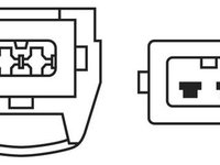 Sonda lambda 0 258 003 222 BOSCH pentru Alfa romeo 155 Alfa romeo 164 Alfa romeo 168 Fiat Panda Fiat Tipo Fiat Cinquecento Fiat Tempra Volvo 850 Fiat Punto Fiat Croma