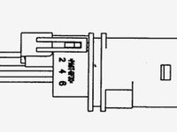 Sonda lambda 0033 NGK pentru Vw Passat Vw Golf Vw Rabbit Seat Leon Seat Altea Audi A3 Vw Touran Vw Jetta Vw Vento Seat Toledo Skoda Laura Skoda Octavia